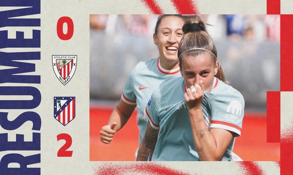 Resumen del Athletic Club 0-2 Atlético de Madrid